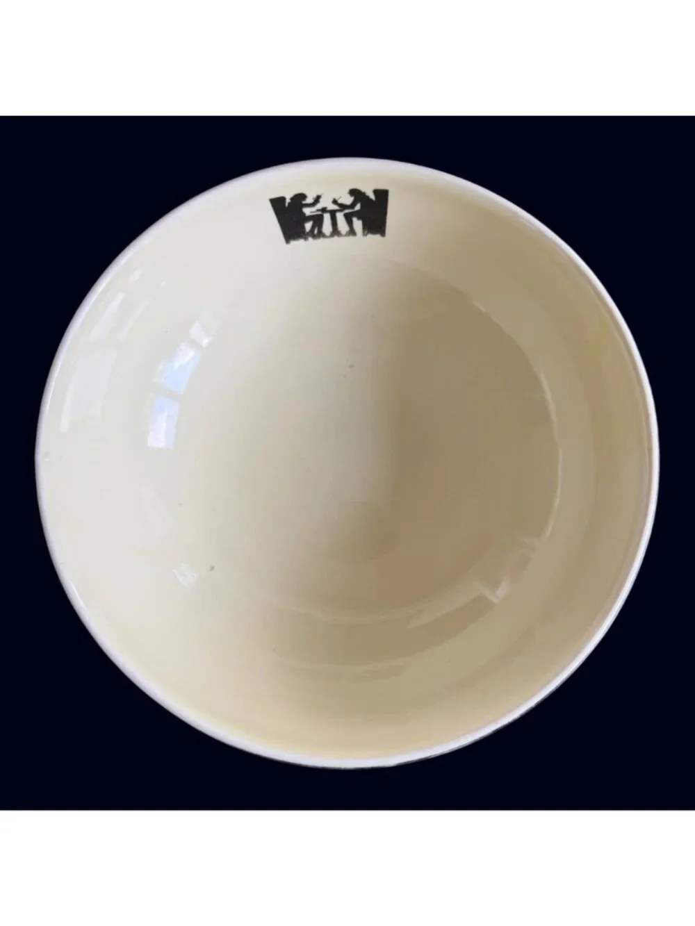 Vintage Hall's Superior Quality Kitchenware Silhouette Tavern Serving Bowl